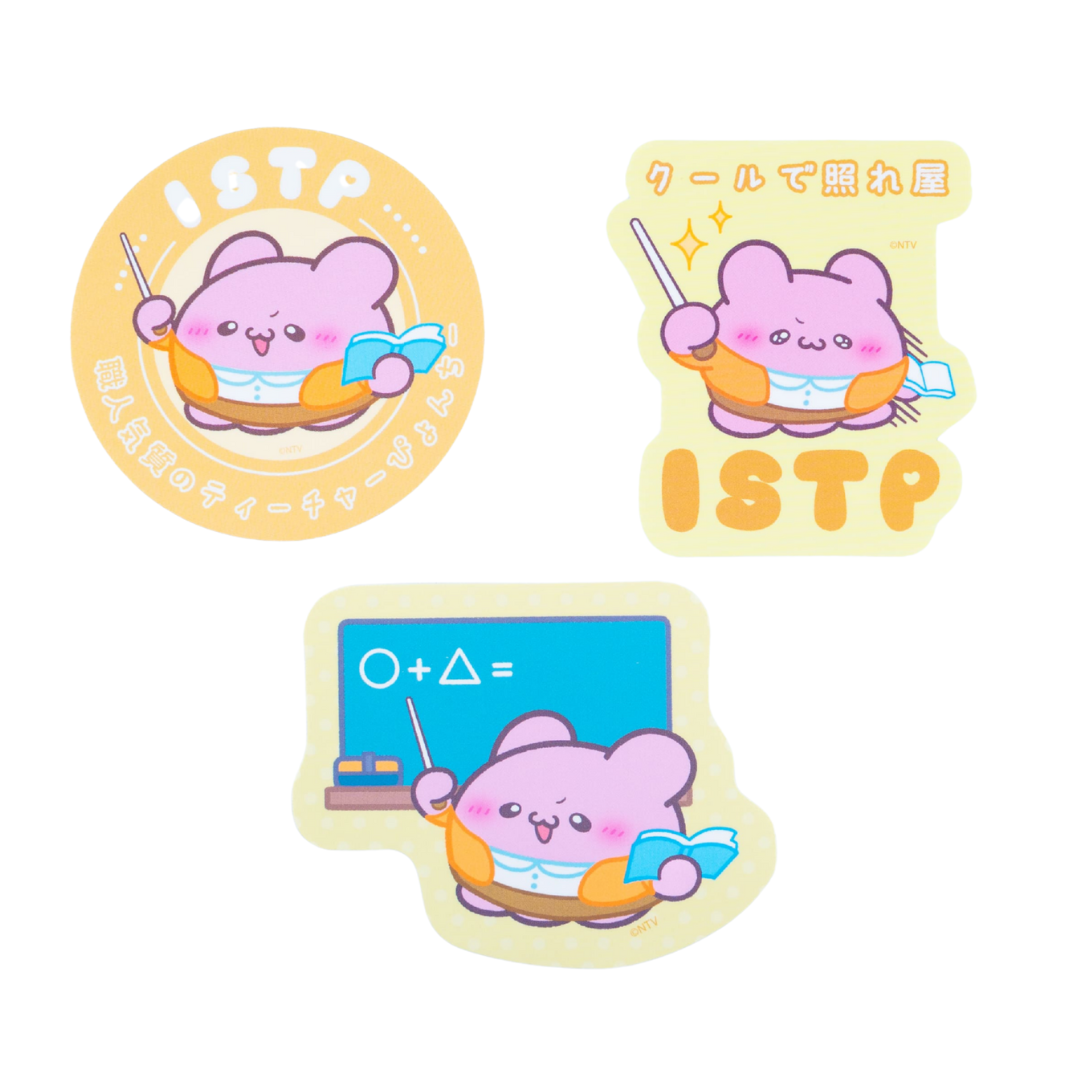 16TYPEMATE×らぶいーず ステッカーパック(3枚組)/ISTP