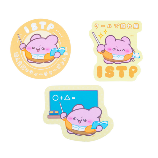 16TYPEMATE×らぶいーず ステッカーパック（3枚組）/ISTP