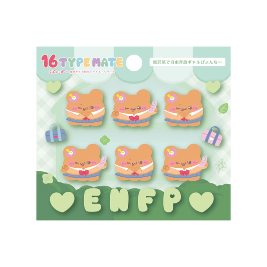 16TYPEMATE×らぶいーず ぷくぷくシール/ENFP