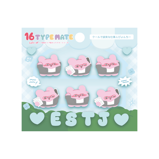 16TYPEMATE×らぶいーず ぷくぷくシール/ESTJ