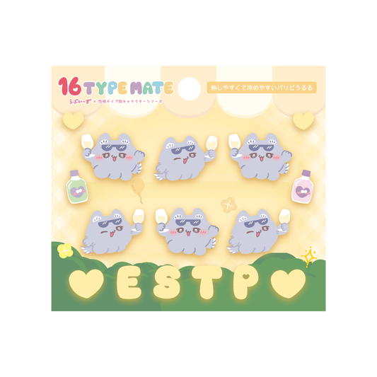 16TYPEMATE×らぶいーず ぷくぷくシール/ESTP